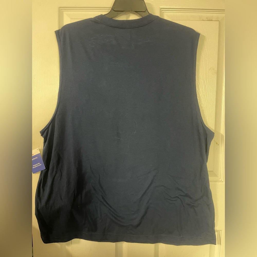 🔴 3/$12 Men’s Patriotic Sleeveless T-Shirt! NWT! - Picture 3 of 3